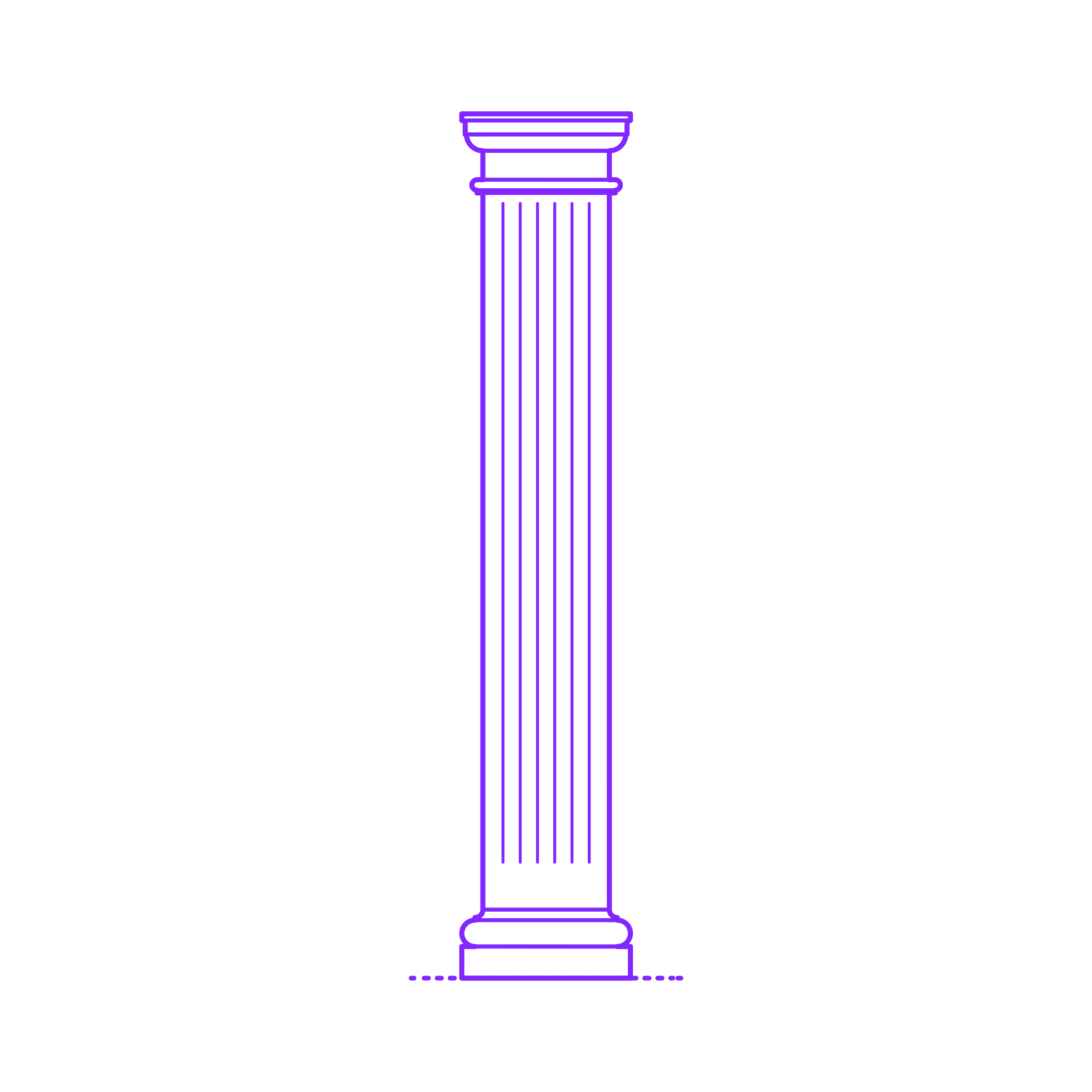 Buildings Stone Columns Roman Tuscan Square Fluted Large Vinyl Svg File Free Vectors